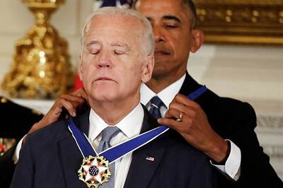Surprised, Emotional Joe Biden Awarded Presidential Medal of Freedom