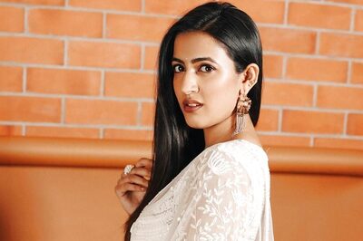 Actress Niharika Konidela Slays Traditional Look In All-white Anarkali Suit