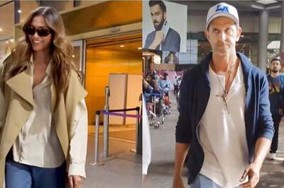 Hrithik Roshan, Deepika Padukone Look Stylish As They Return From Italy Post Shooting For Fighter; Watch