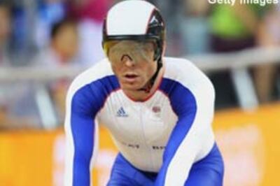 Third gold for history-making cyclist Hoy