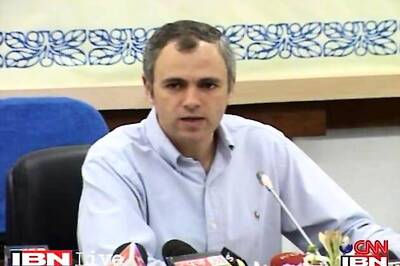 Omar Abdullah hits out at Congress for taking credit of good work