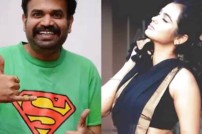 On Ramya Pandian's Black Saree Pics, Actor Premgi's GIF is a Winner