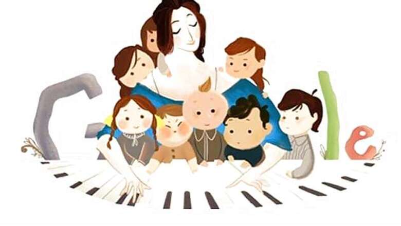 10 facts: Clara Schumann's 193rd b'day doodle