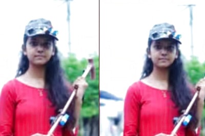 Telangana Girl Makes 'Blind Eye Stick' To Help Visually-challenged Cross Roads