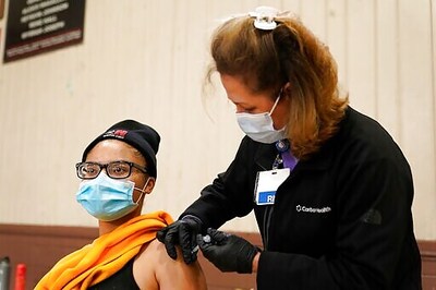 'Red' States On U.S. Electoral Map Lagging On Vaccinations