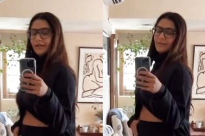 Sonam Kapoor Flaunts Her Postpartum Belly Days After Son's Birth, Says 'Tummy Is Not Completely In Yet'