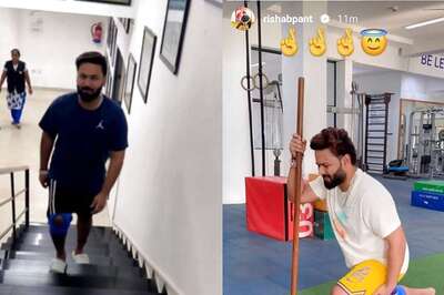 'Not Bad Rishabh': Pant Climbs Stairs Without Support, Reveals Stretching Routine | WATCH