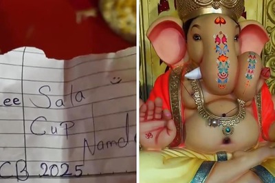 WATCH: Fan Makes Special Gesture on Ganesh Chaturthi in Hopes RCB Can End Title Curse