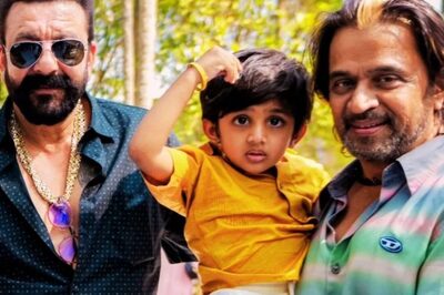 Meghana Raj Posts Heartwarming Photo Of Her Son With Sanjay Dutt And Arjun Sarja
