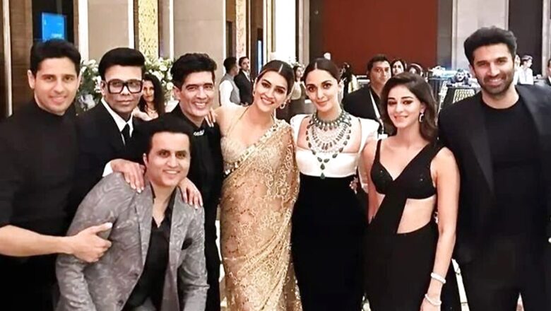 Ananya Panday, Aditya Roy Kapur Fuel Dating Rumours As They Pose With Kiara, Sidharth At Reception