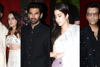Varun, Janhvi, KJo and Others; Celebs Shine In Traditional Outfits At Kunal Rawal-Arpita Mehta's Pre-Wedding Bash