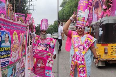 Hyderabad Becomes ‘Pink City’ As Telangana CM KCR Goes National, Makes TRS Bharat Rashtra Samithi​