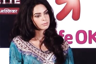 Watch: Mallika Sherawat shouts at a journalist during an interview