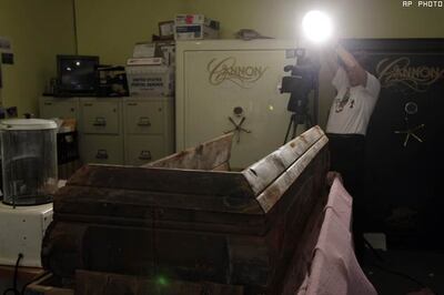 Lee Harvey Oswald's coffin auctioned for $87k