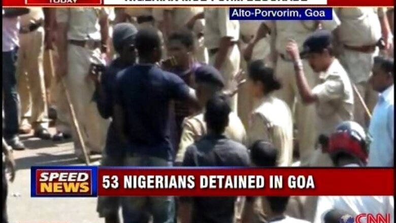 Goa: 100 Nigerians attak police van over fellow national's death
