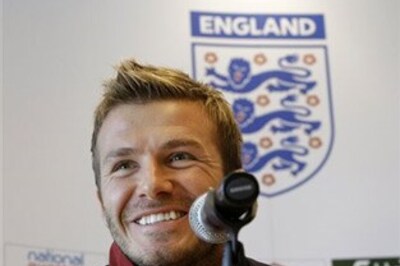 Beckham ponders record-breaking cap haul