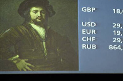 Rembrandt painting fetches record price at auction