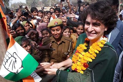 Wind in favour of Congress: Priyanka Gandhi