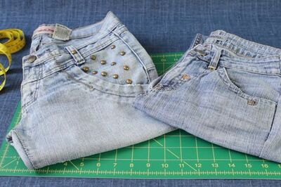 How to Turn Jeans into a Long Skirt (With Pictures)