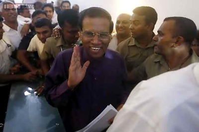 Sri Lanka President Sirisena leaves for India to make 'new beginning'