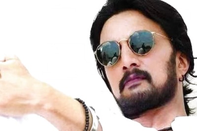 Kiccha Sudeep's Fans Flock To Bengaluru's Nandi Link Grounds To Celebrate His 50th Birthday