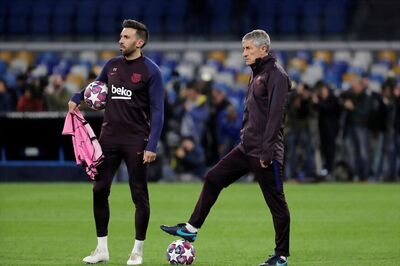Barcelona Coach Quique Setien Feels Win over Mallorca an 'Enormous Boost for The Future'