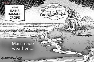 Cartoon of the day: Unseasonal rainfall continues to damage crops