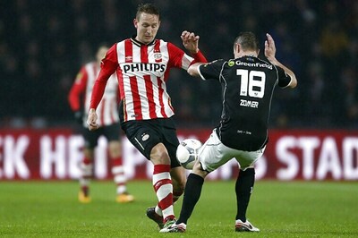 Champions League: PSV to play without suspended captain De Jong against Atletico