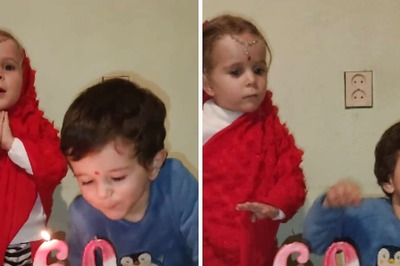 Watch: Girl Smacks Little Brother For Blowing Out Candles Without Her, Internet Says 'This Is Sad'