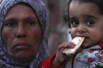 UN unable to feed 1 million hungry Syrians