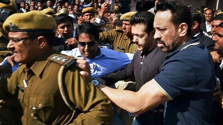 Snapshot: When Salman Khan appeared before Jodhpur court