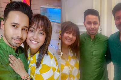 Hina Khan Seeks Bappa's Blessings Amid Breast Cancer Treatment | Photos