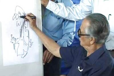 RK Laxman's health better; he wants to sketch