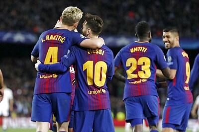 Champions League: Own Goals Give Barcelona Huge Advantage Against AS Roma