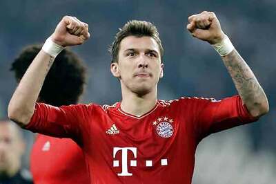 Bayern striker Mandzukic ruled out for CSKA Moscow clash