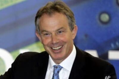 Tony Blair will call it quits today
