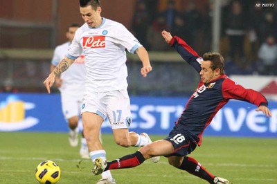 Serie A: Napoli win, Parma beaten by Palermo