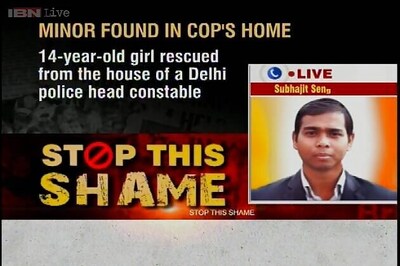 Minor girl rescued from Delhi Police head constable's residence