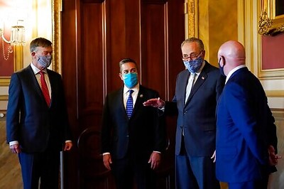 McConnell, Schumer To Lead, But Senate Majority Uncertain