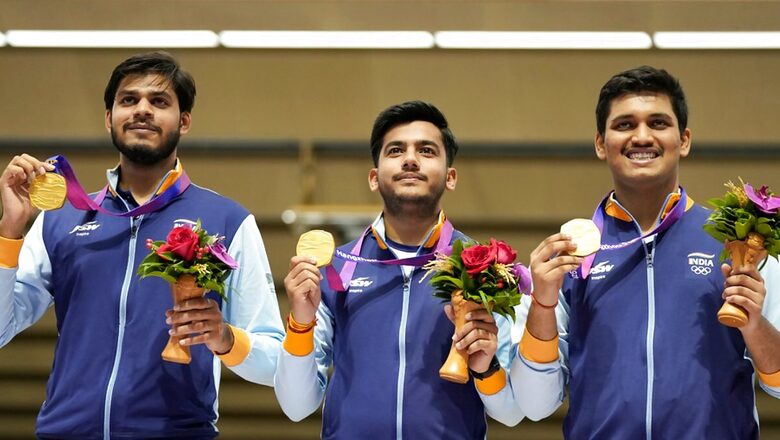 Asian Games: India's First Gold Comes from Shooting With Men's 10m Air Rifle Team Setting a New World Record