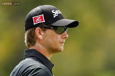 Chris Stroud, Ross Fisher share Wyndham lead at 64