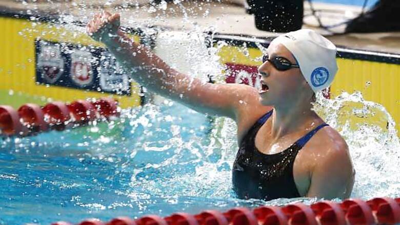 Ledecky breaks Evans' 1500 freestyle record at US Nationals