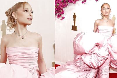 Oscars 2024: Ariana Grande's Custom Giambattista Valli Gown Deserves A Moment Of Its Own