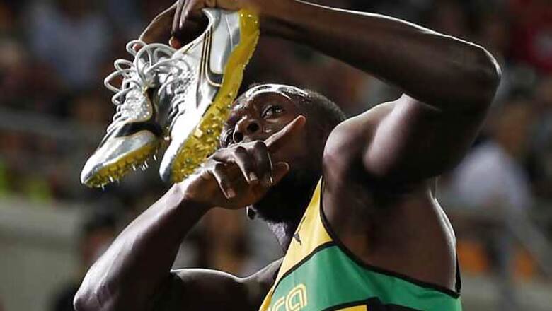 Usain Bolt eyes three golds at world championships