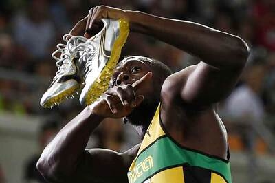 Usain Bolt eyes three golds at world championships