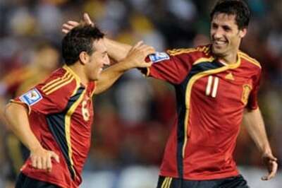 Spain book their place in South Africa