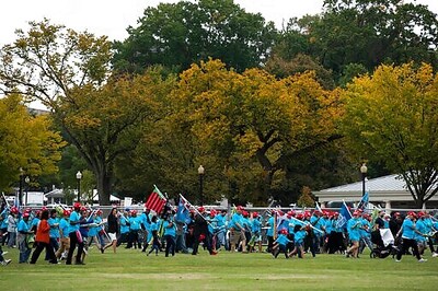 Trump Makes 1st Public Appearance Since His Hospital Stay