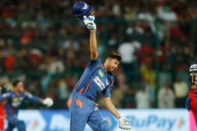 WATCH: Avesh Khan Throws Away Helmet to Celebrate Win, Gets Reprimanded for Breaching Code of Conduct