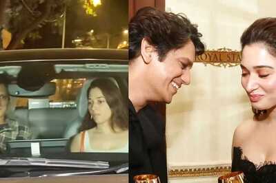 Tamannaah Bhatia, Vijay Varma Drive Back Home Together After Romantic Date; Watch Video