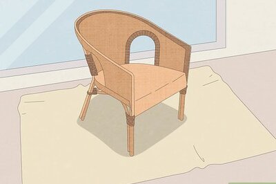 How to Paint a Cane Chair
